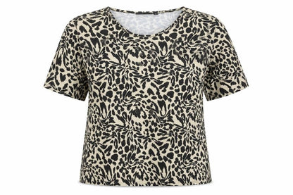 Womens UK Size 10 ASOS Black Basic T-Shirt