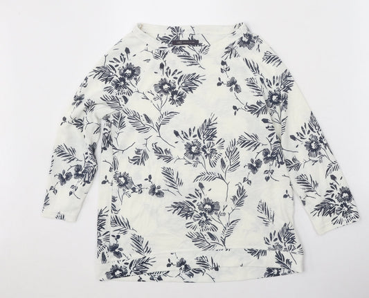 Womens UK Size 8 Marks and Spencer White Basic Blouse