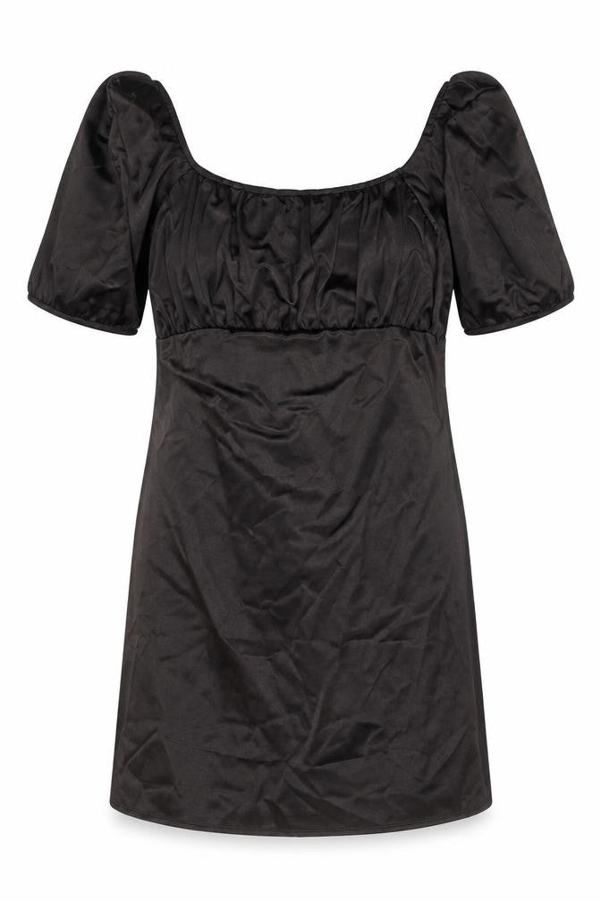 Divided Womens Black Polyester Mini Size M Off the Shoulder Pullover