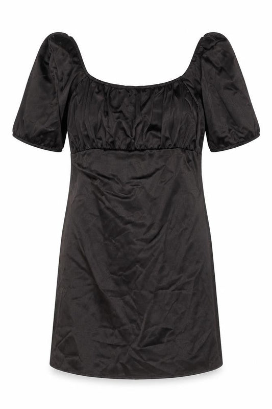 Divided Womens Black Polyester Mini Size M Off the Shoulder Pullover