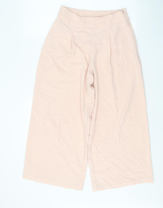 Atmosphere Womens Pink Polyester Trousers Size 10 Regular Zip