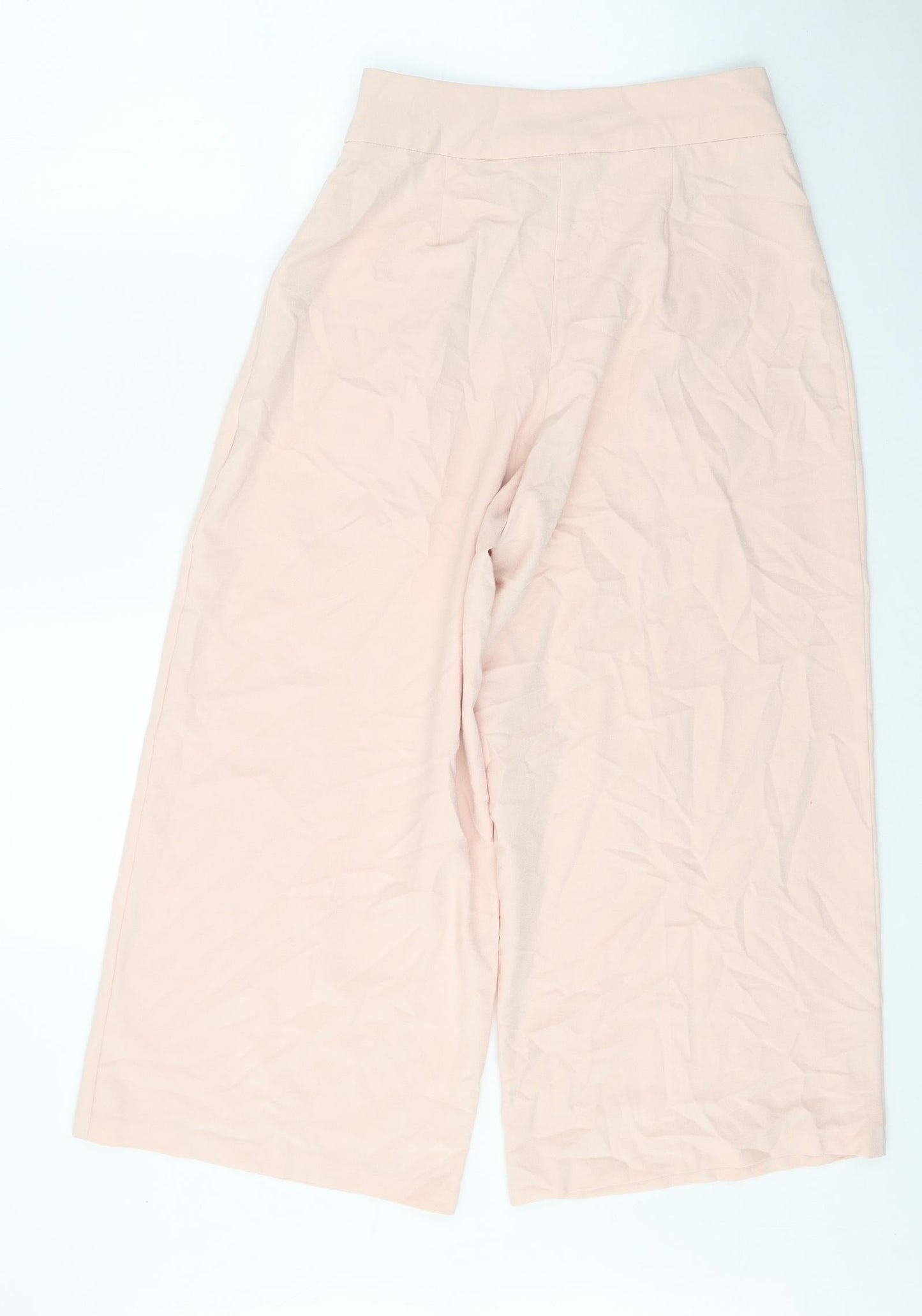 Atmosphere Womens Pink Polyester Trousers Size 10 Regular Zip