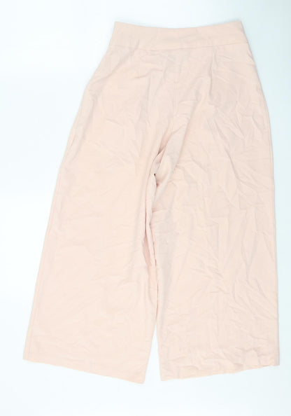 Atmosphere Womens Pink Polyester Trousers Size 10 Regular Zip