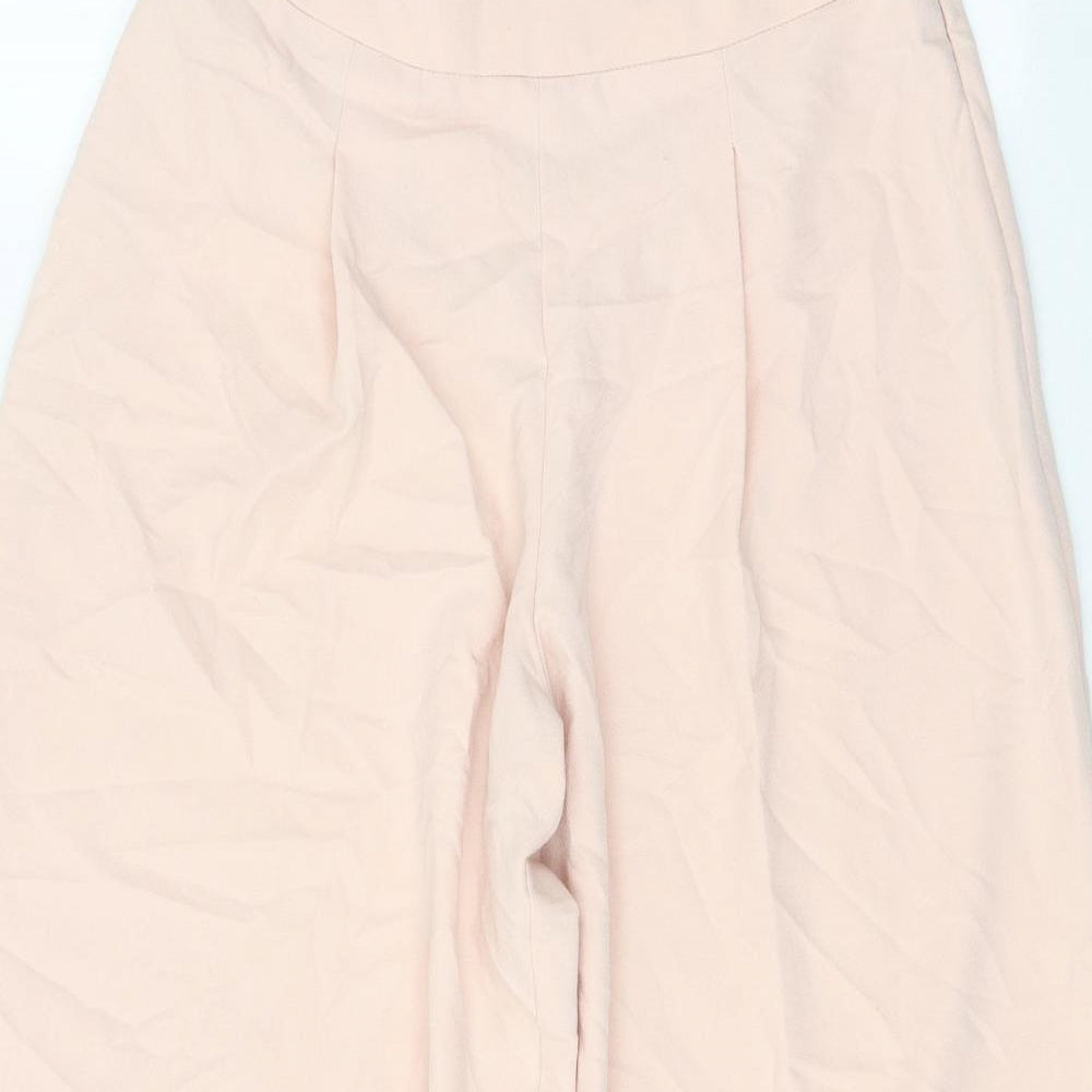 Atmosphere Womens Pink Polyester Trousers Size 10 Regular Zip