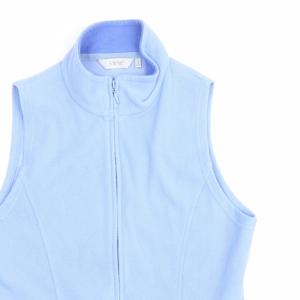 Womens UK Size S EWM Blue Gilet