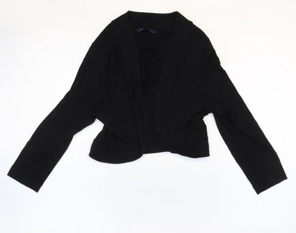Womens UK Size 12 Marks and Spencer Black Cardigan Jumper