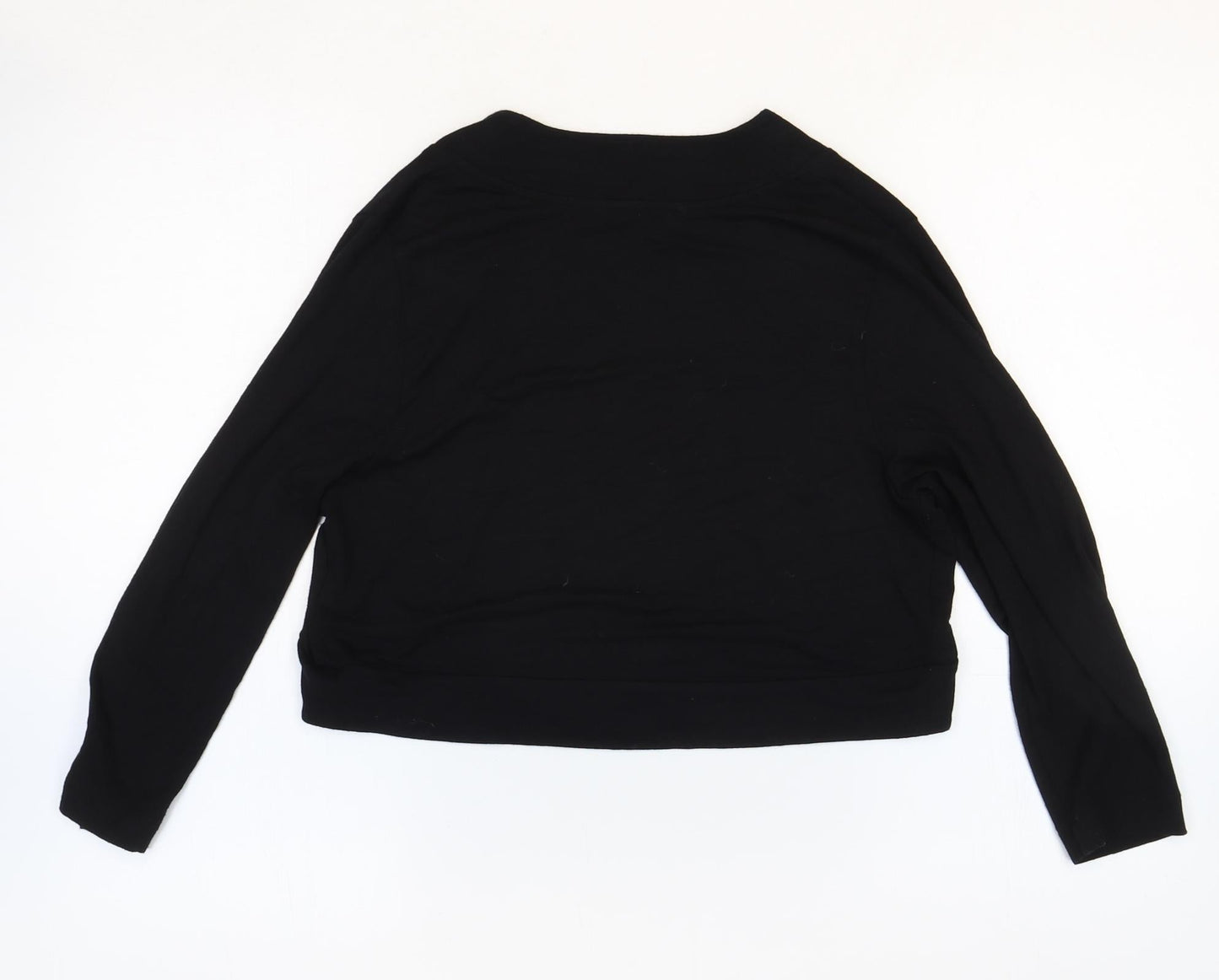 Womens UK Size 12 Marks and Spencer Black Cardigan Jumper