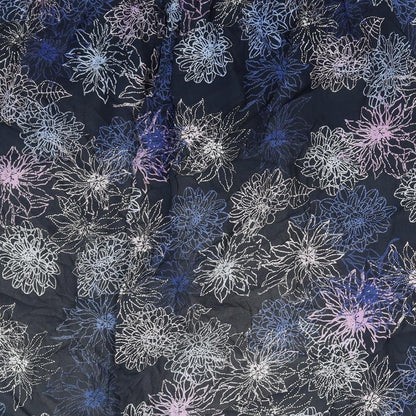 Berkertex Womens Purple Geometric Viscose Flare Skirt Size 16