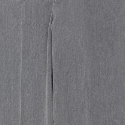 Womens UK Size 8 Dorothy Perkins Regular Fit Carrot Grey Trousers