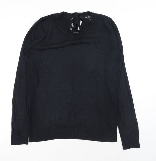 Womens UK Size 10 Dorothy Perkins Black Pullover Jumper