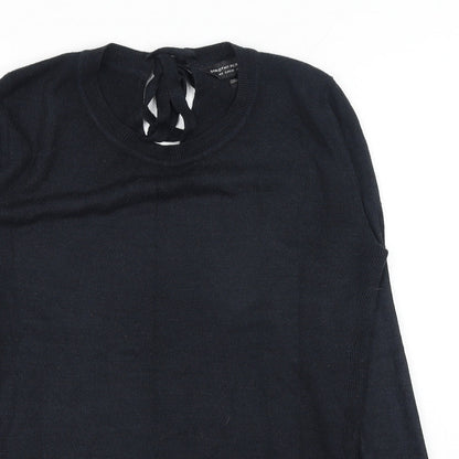 Womens UK Size 10 Dorothy Perkins Black Pullover Jumper