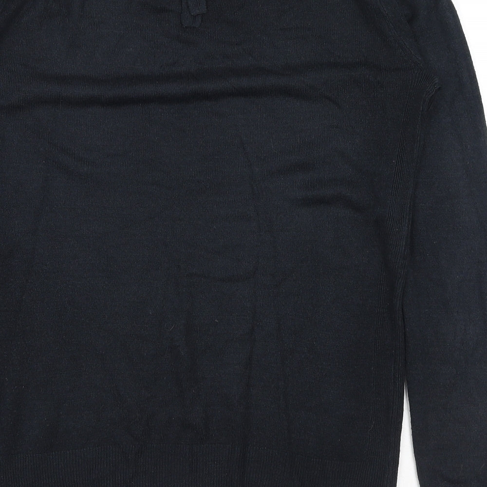 Womens UK Size 10 Dorothy Perkins Black Pullover Jumper