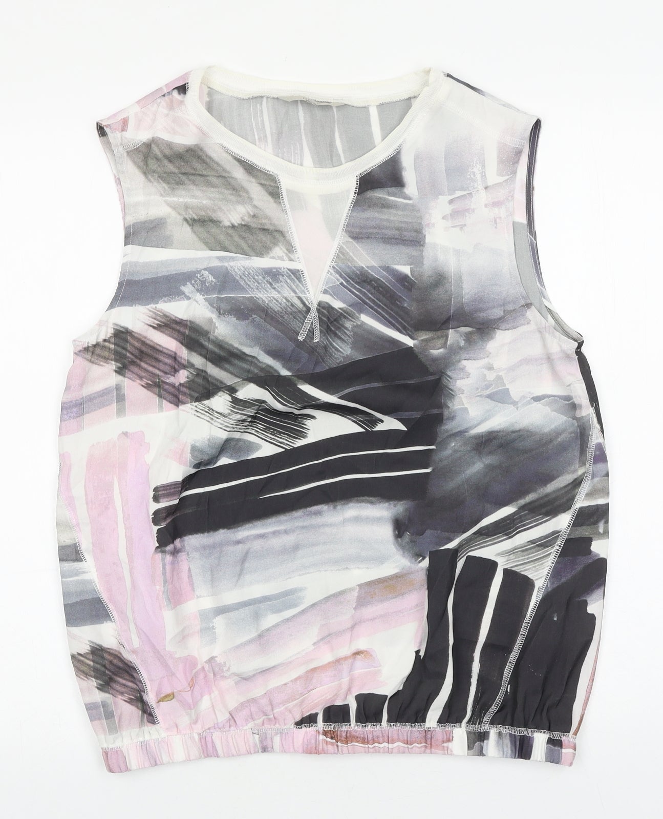 Womens UK Size 12 NEXT Multicoloured Basic Tank