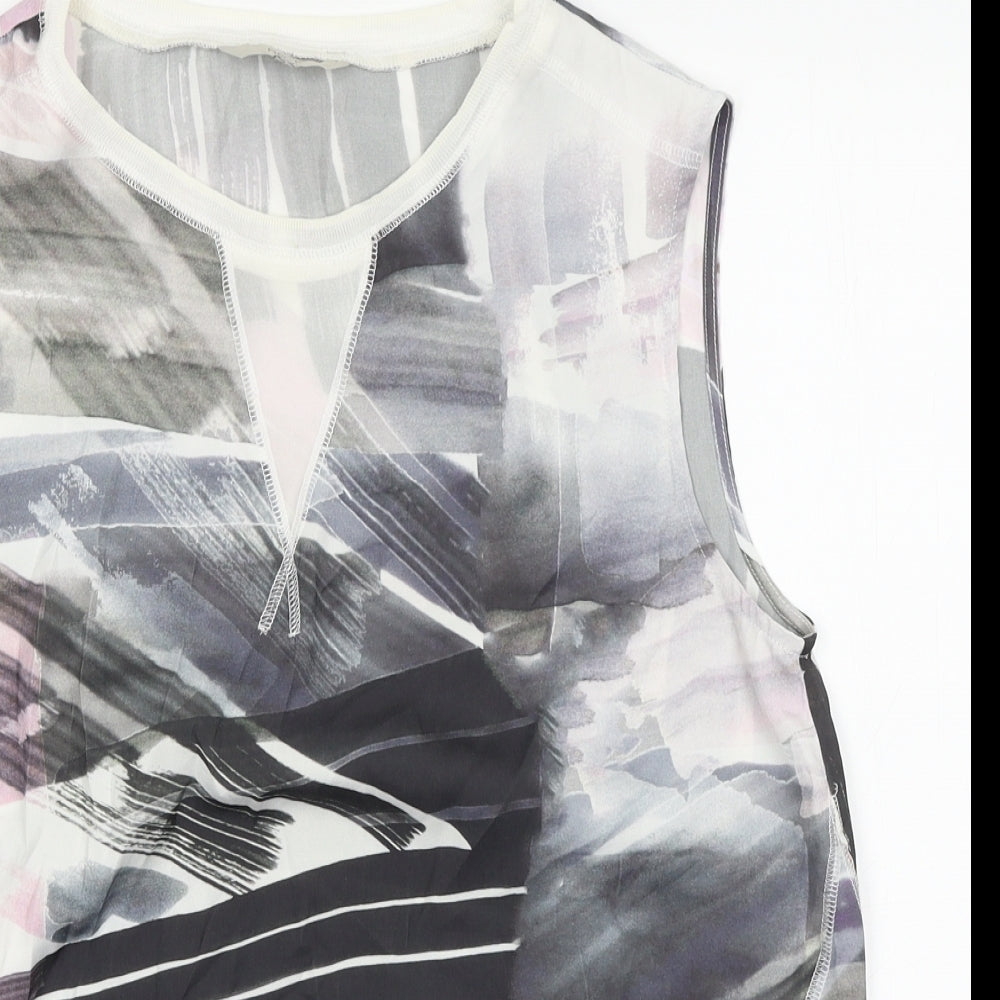 Womens UK Size 12 NEXT Multicoloured Basic Tank