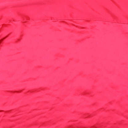 Womens UK Size S H&M Pink Basic Button-Up