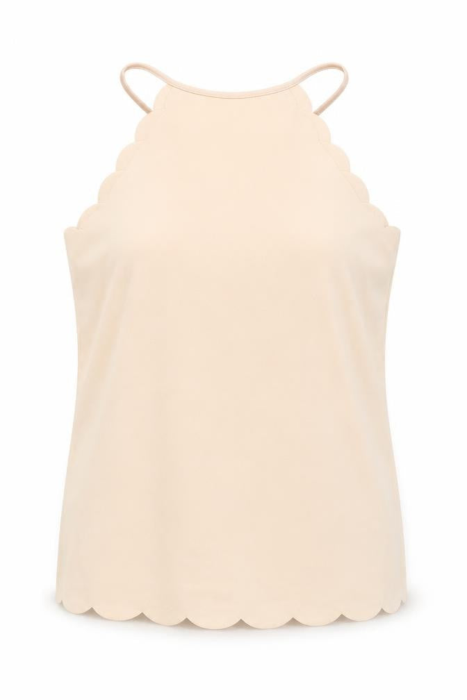 Womens UK Size 8 New Look Pink Basic Tank