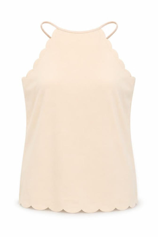 Womens UK Size 8 New Look Pink Basic Tank