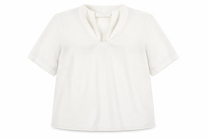 Womens UK Size 16 ERFO White Basic Blouse
