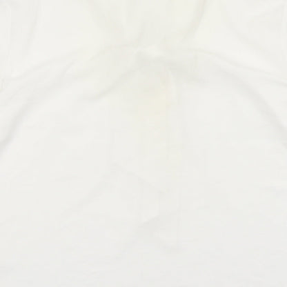 Womens UK Size 16 ERFO White Basic Blouse