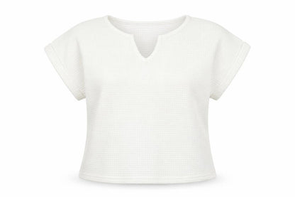Womens UK Size L Preworn White Basic Blouse