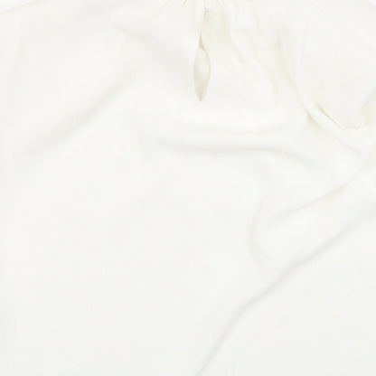 Womens UK Size S Zara White Basic Blouse