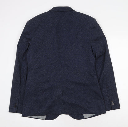 Mens UK Size M Burton Regular Blue Suit Jacket