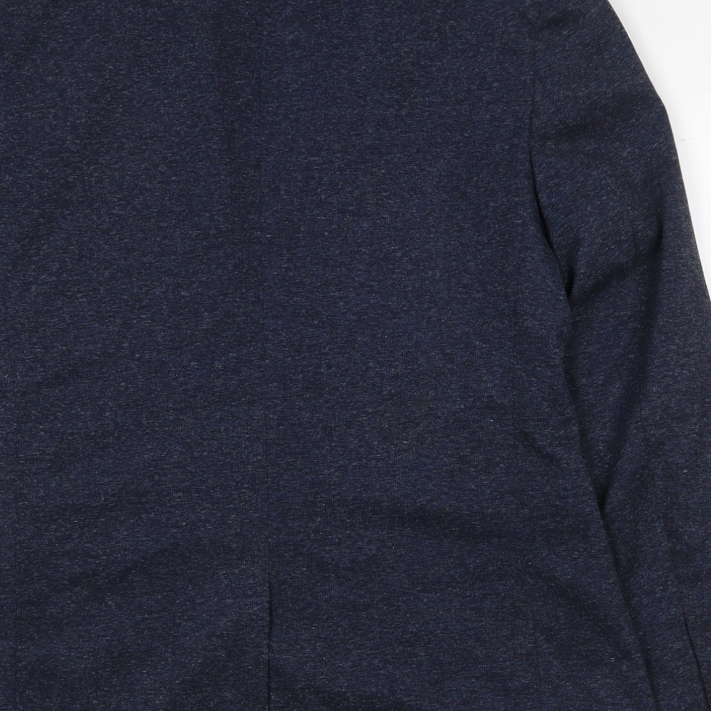 Mens UK Size M Burton Regular Blue Suit Jacket
