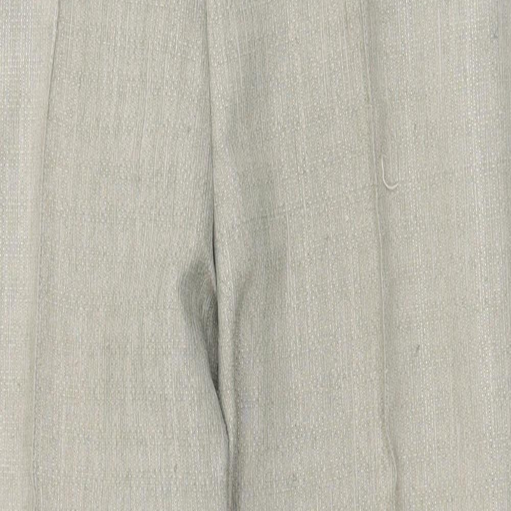 Womens UK Size 14 Marks and Spencer Regular Fit  Grey Trousers