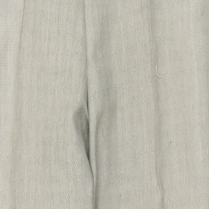 Womens UK Size 14 Marks and Spencer Regular Fit  Grey Trousers