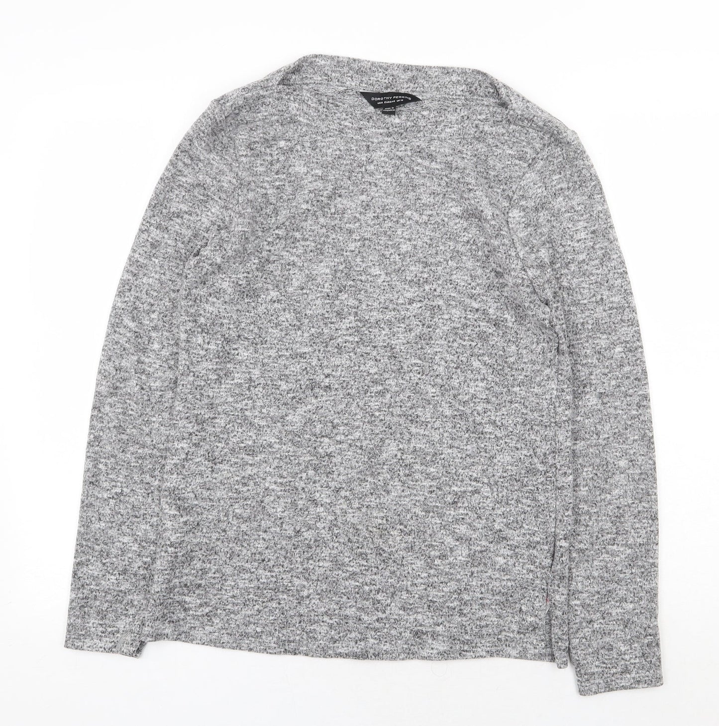 Womens UK Size 12 Dorothy Perkins Grey Pullover Jumper