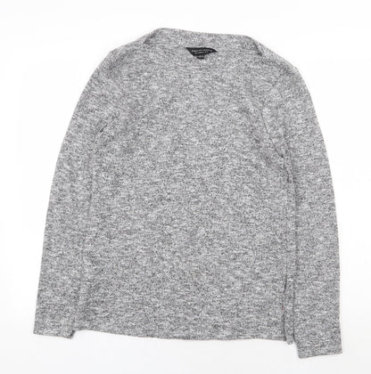 Womens UK Size 12 Dorothy Perkins Grey Pullover Jumper