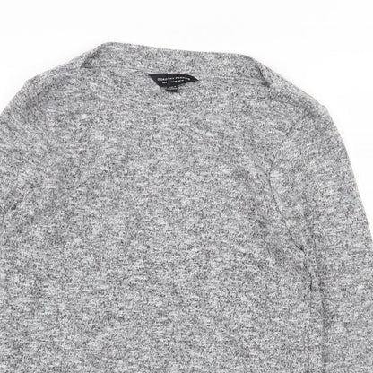 Womens UK Size 12 Dorothy Perkins Grey Pullover Jumper