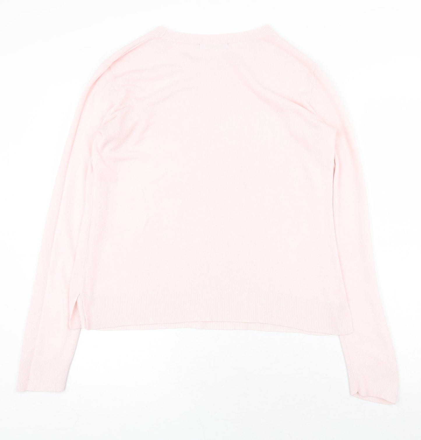Womens UK Size 12 Marks and Spencer Pink Pullover Jumper