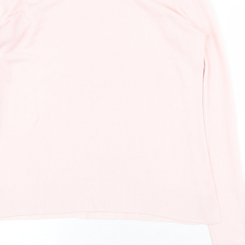 Womens UK Size 12 Marks and Spencer Pink Pullover Jumper