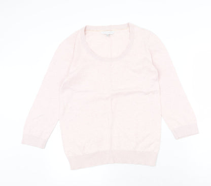 Womens UK Size 12 RJR.John Rocha Pink Pullover Jumper