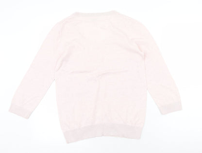 Womens UK Size 12 RJR.John Rocha Pink Pullover Jumper