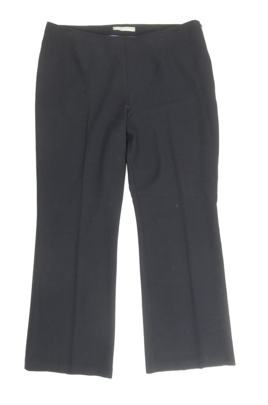 Womens UK Size 14 Marks and Spencer Regular Fit Dress Pants Blue Trousers