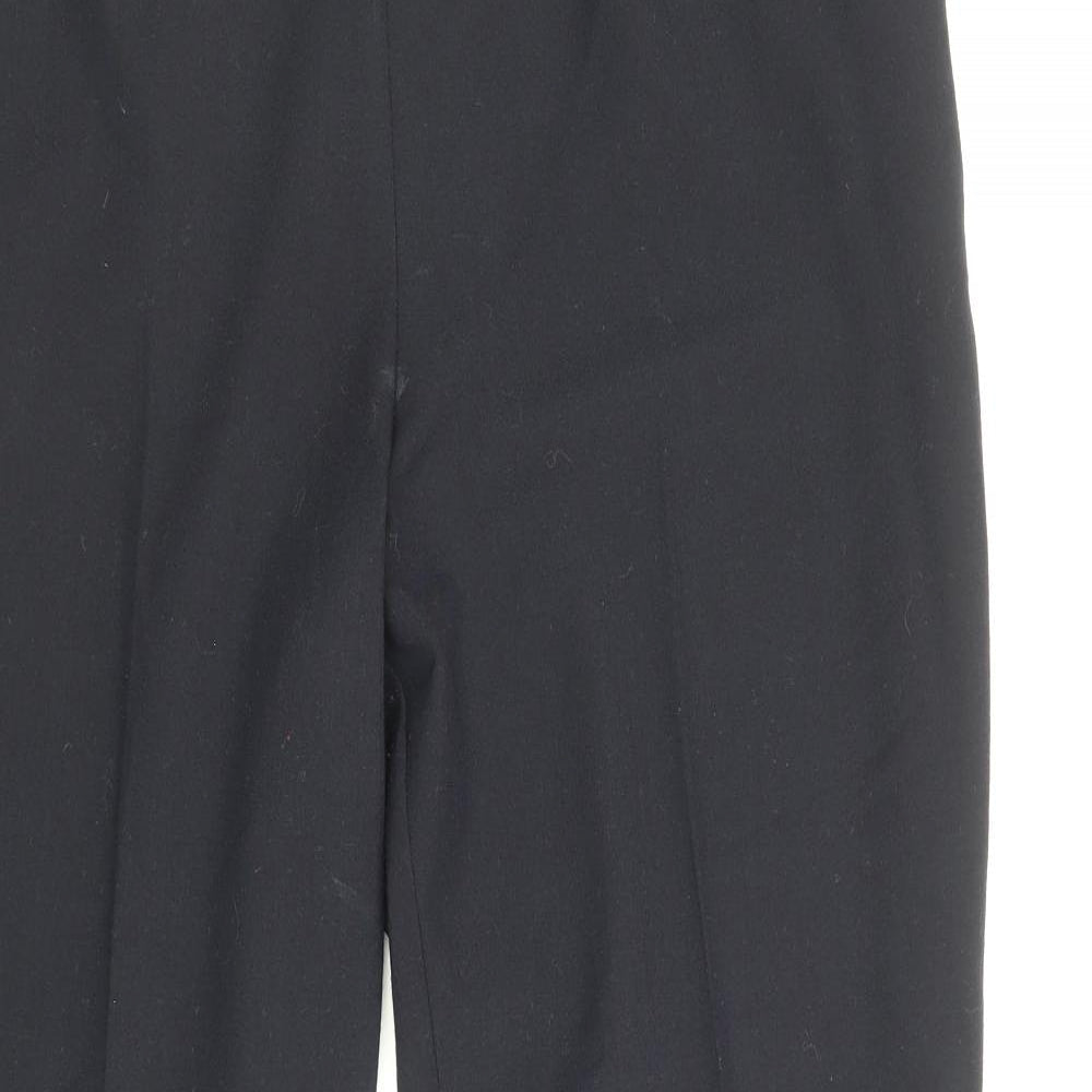 Womens UK Size 14 Marks and Spencer Regular Fit Dress Pants Blue Trousers