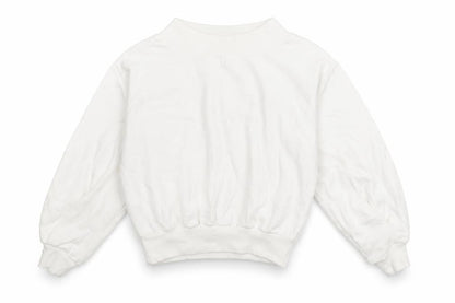 Womens UK Size 6 Boohoo White Pullover Sweatshirt