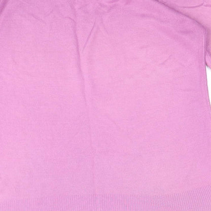 Womens UK Size 10 Marks and Spencer Purple Pullover Jumper