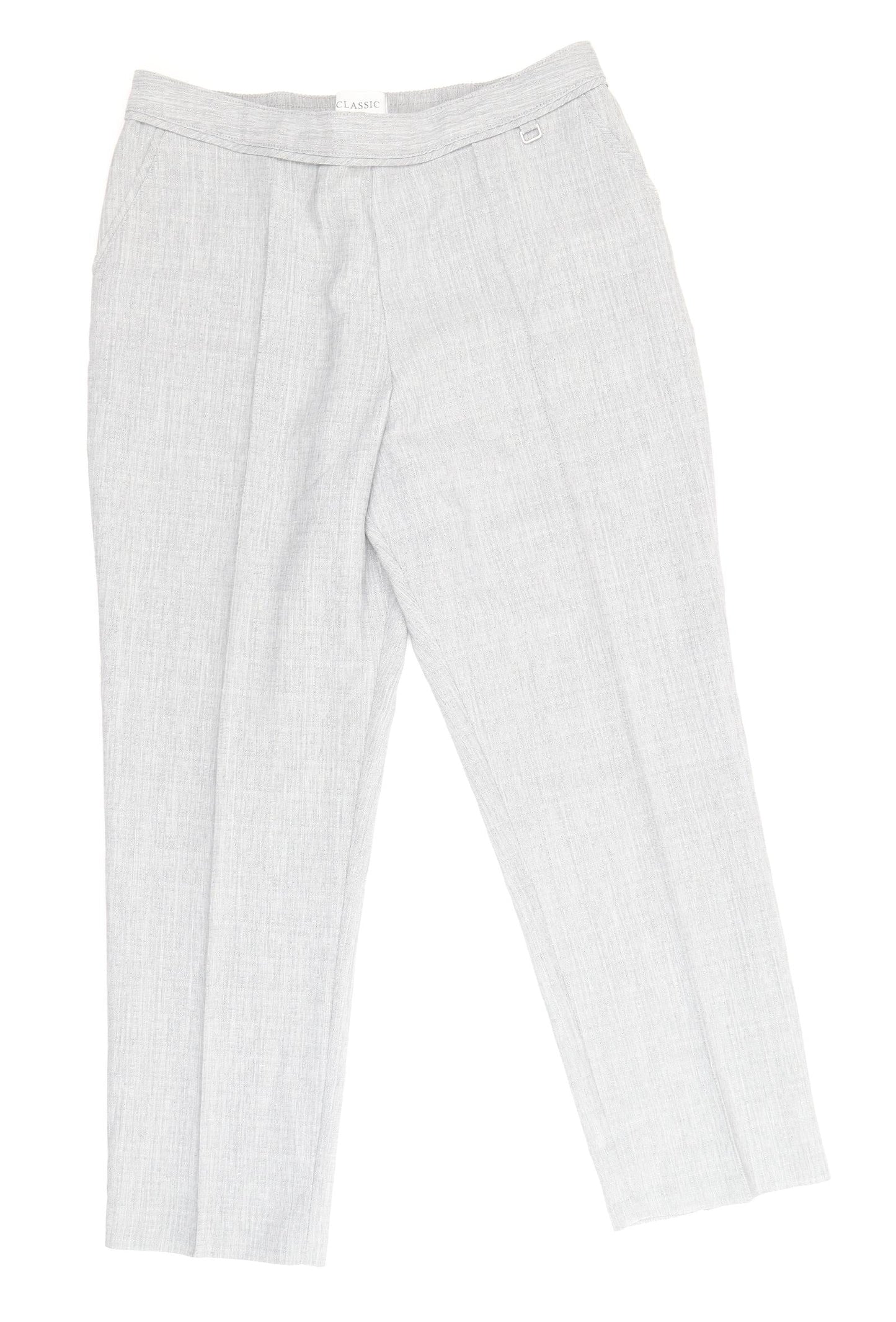 Womens UK Size 14 Marks and Spencer Regular Fit  Grey Trousers