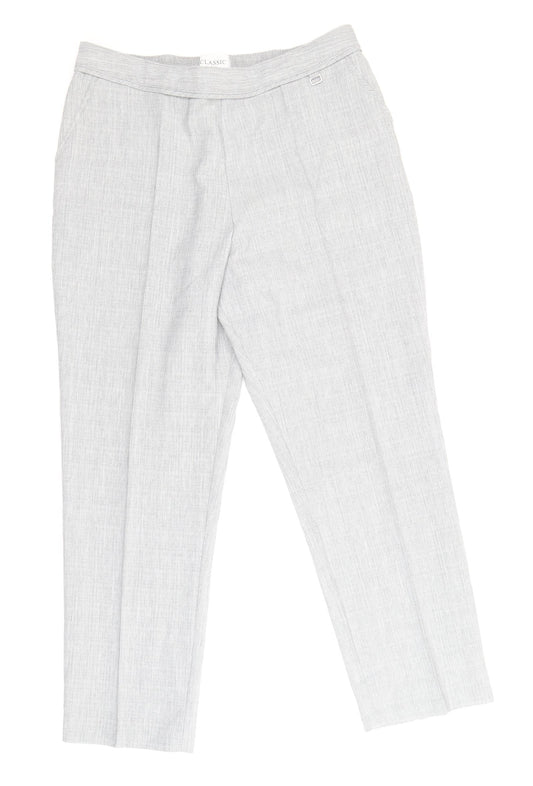 Womens UK Size 14 Marks and Spencer Regular Fit  Grey Trousers