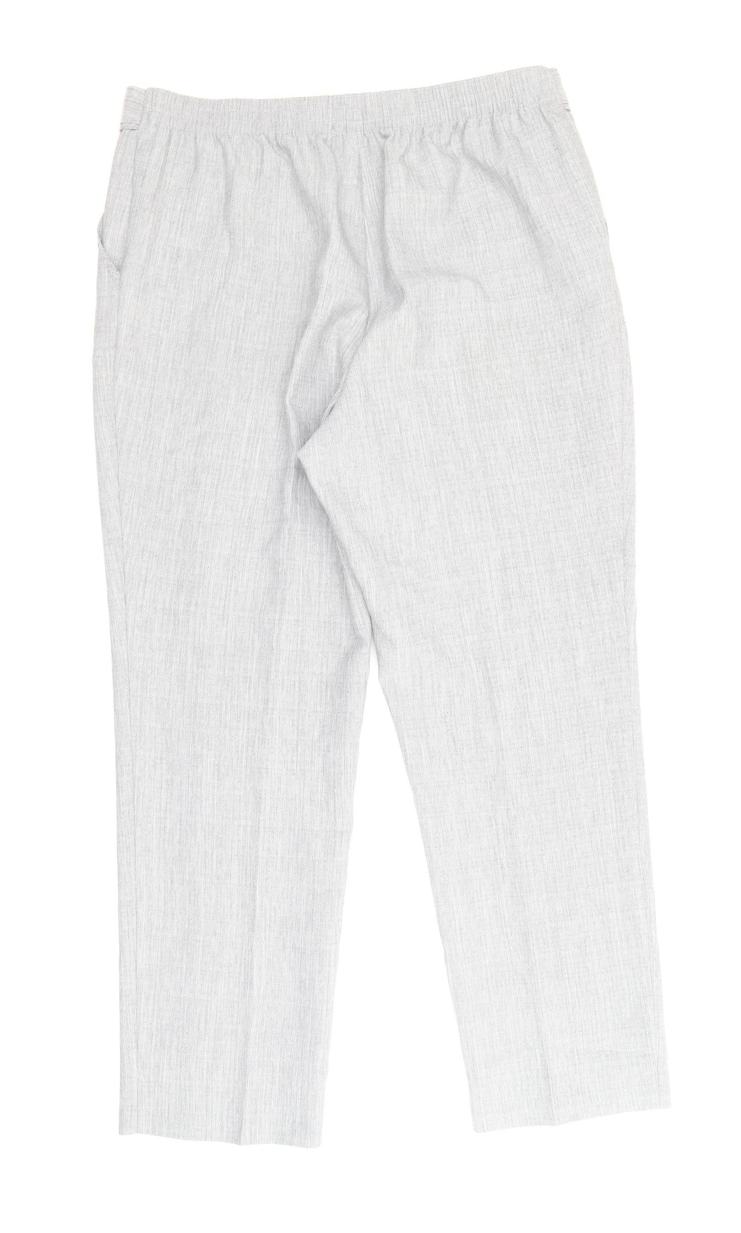 Womens UK Size 14 Marks and Spencer Regular Fit  Grey Trousers