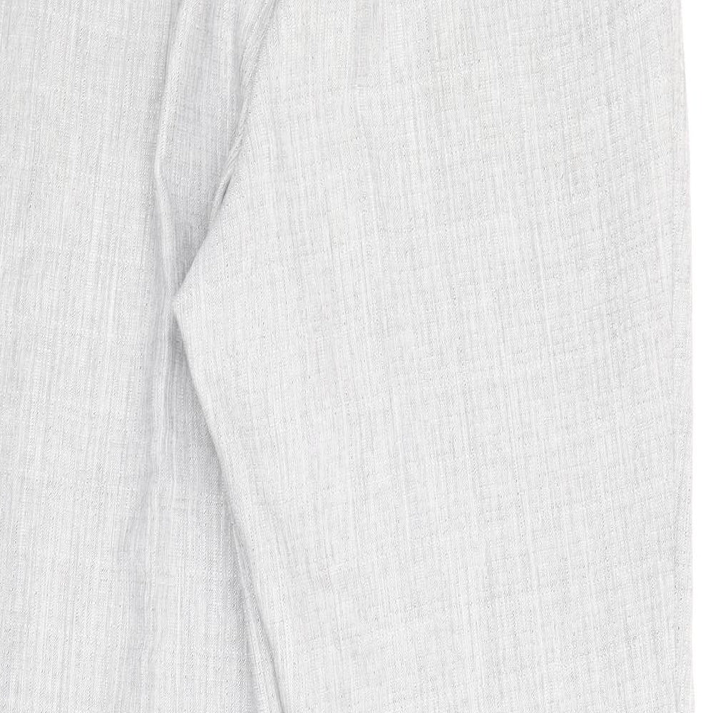 Womens UK Size 14 Marks and Spencer Regular Fit  Grey Trousers