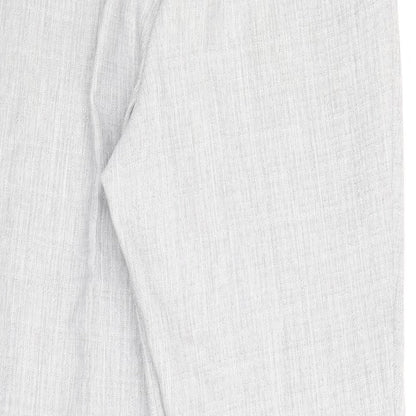 Womens UK Size 14 Marks and Spencer Regular Fit  Grey Trousers