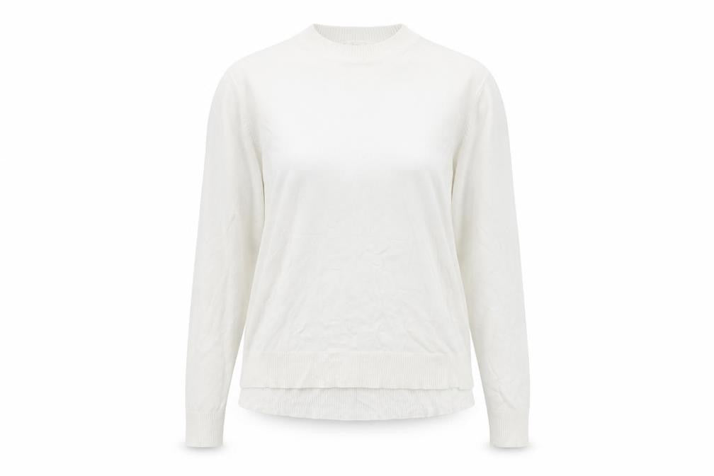 Womens UK Size S H&M White Pullover Jumper