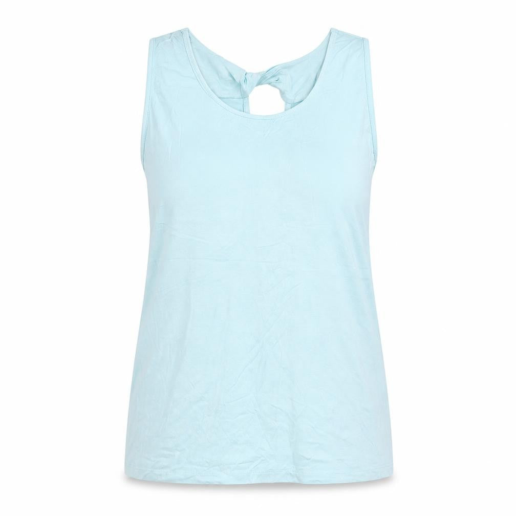 Womens UK Size 14 Peacocks Blue Basic Tank