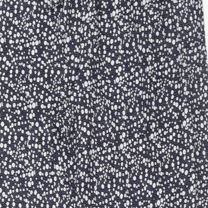 Womens UK Size S Preworn Regular Fit Bloomer Blue Trousers
