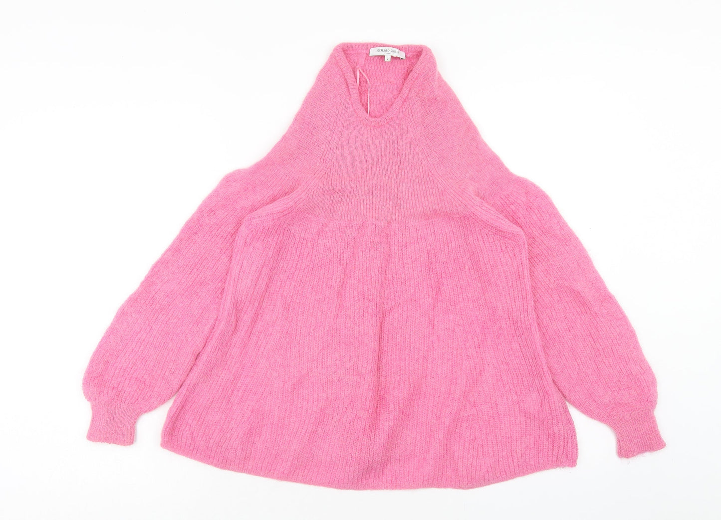 Womens UK Size S Gerard Darel Pink Pullover Jumper