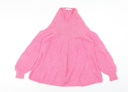 Womens UK Size S Gerard Darel Pink Pullover Jumper